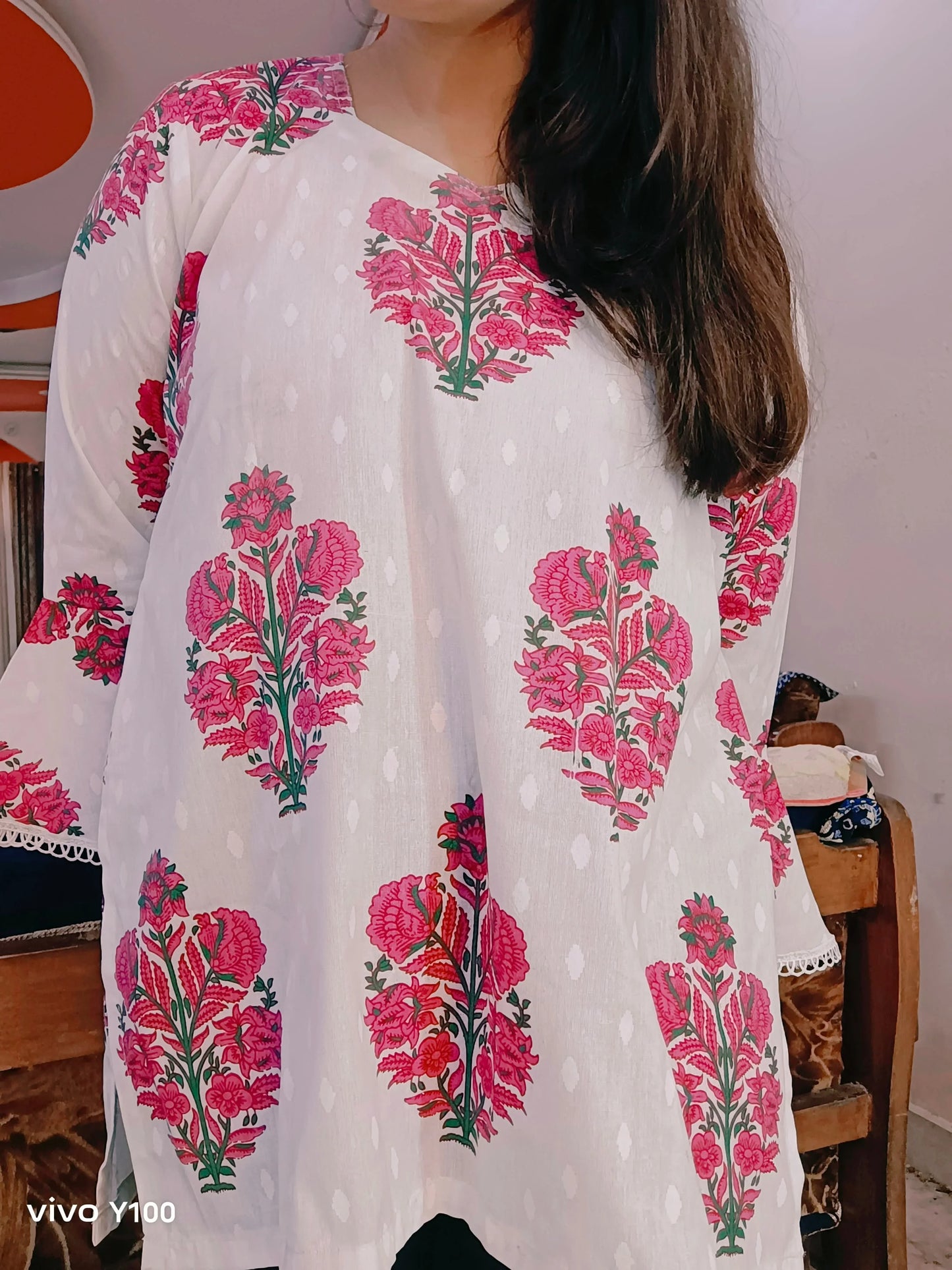 Eira ❄️ – Short Kurti with Unique Sleeves