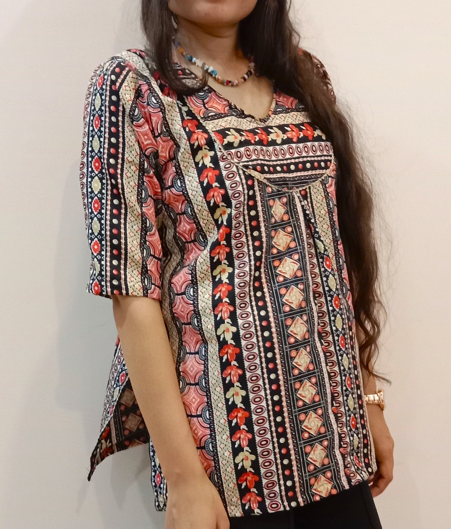 Shreevaan Jaipuri Short Kurti